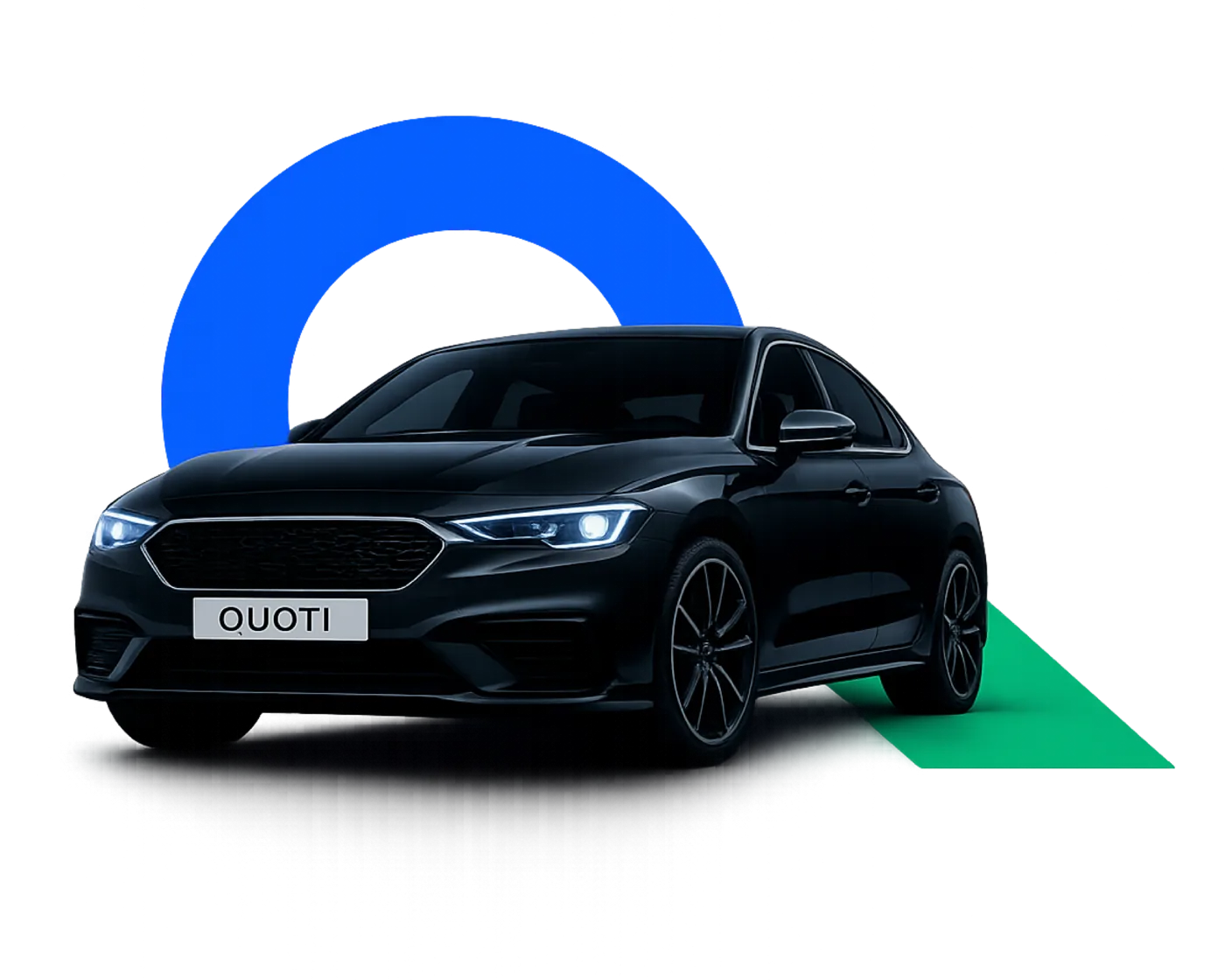 Premium black UK vehicle
